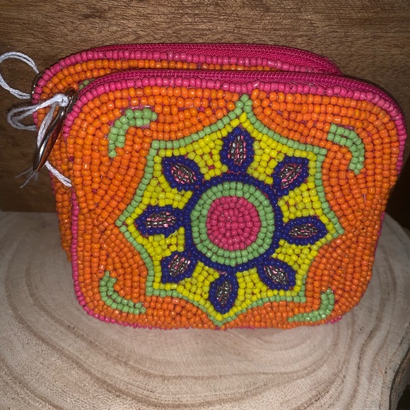 Beaded Coin Purse - Picture 2 of 3